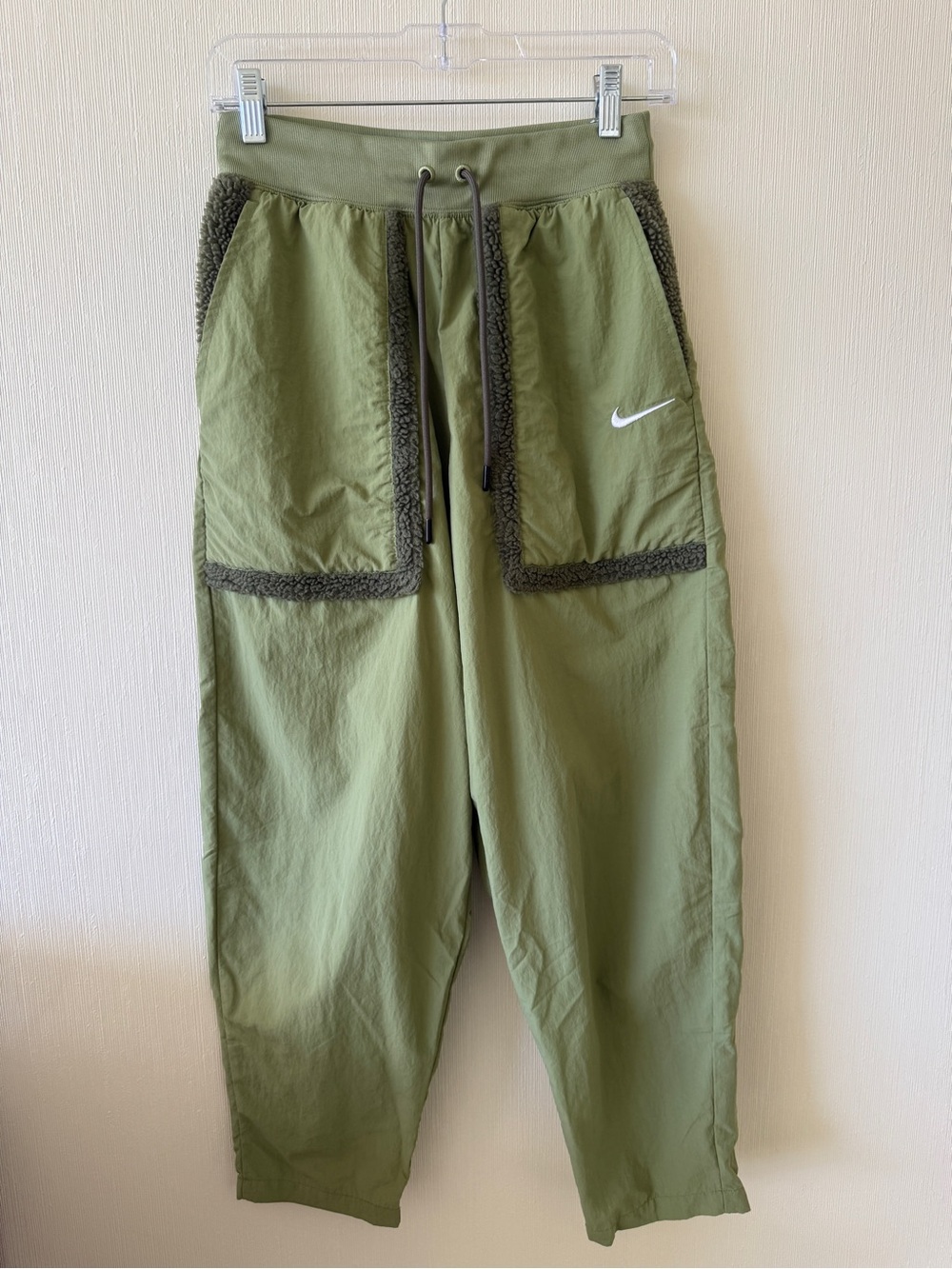 Nike Olive Green Women's Cargo Sweatpants